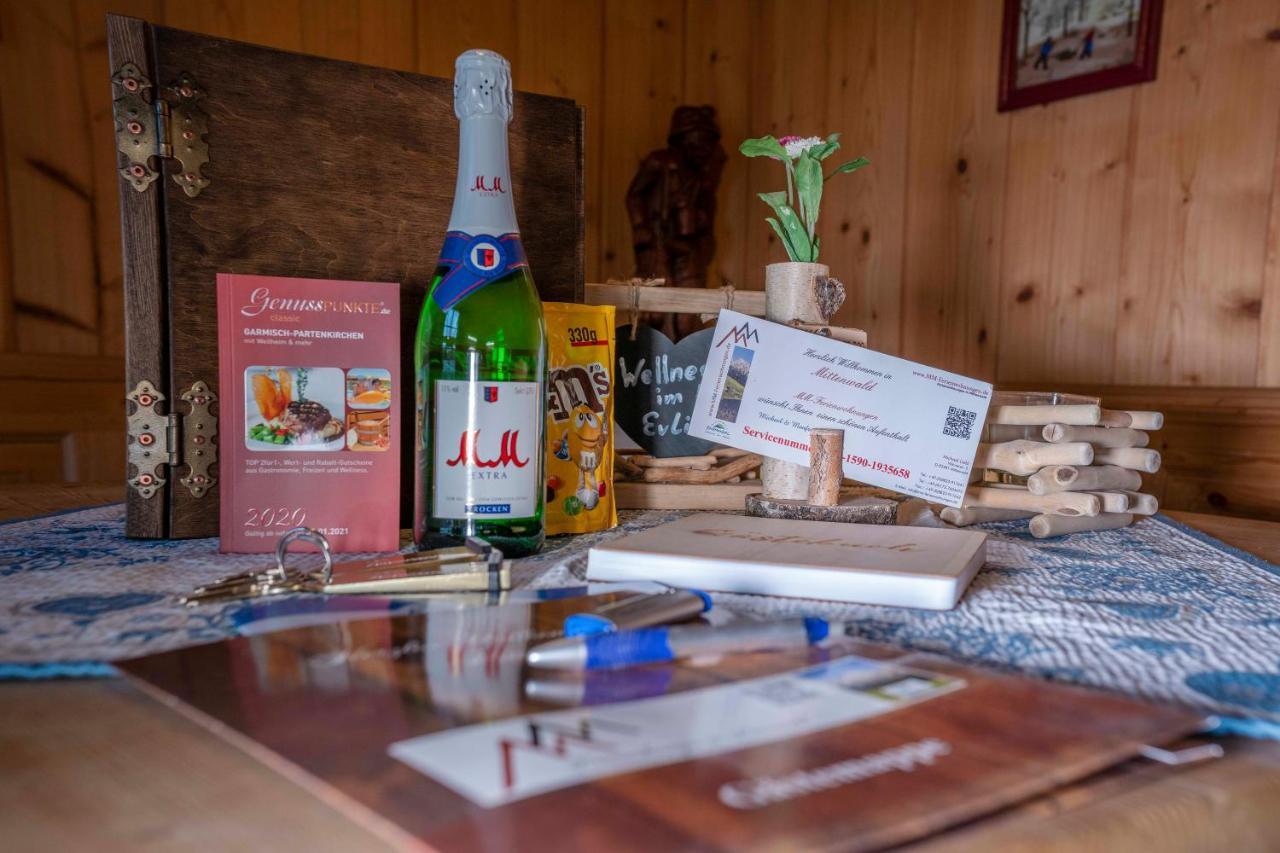Ferienwohnung Woernerblick Mittenwald Eksteriør bilde